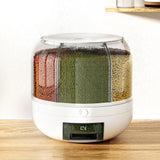 5-Star Chef Cereal Dispenser Grain Container 7KG - Low Angle