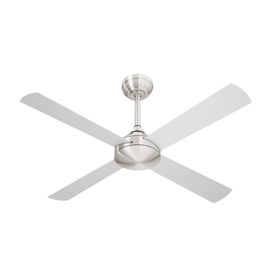 Vevare 52'' Ceiling Fan AC Remote Control Timer 4 Blades Silver