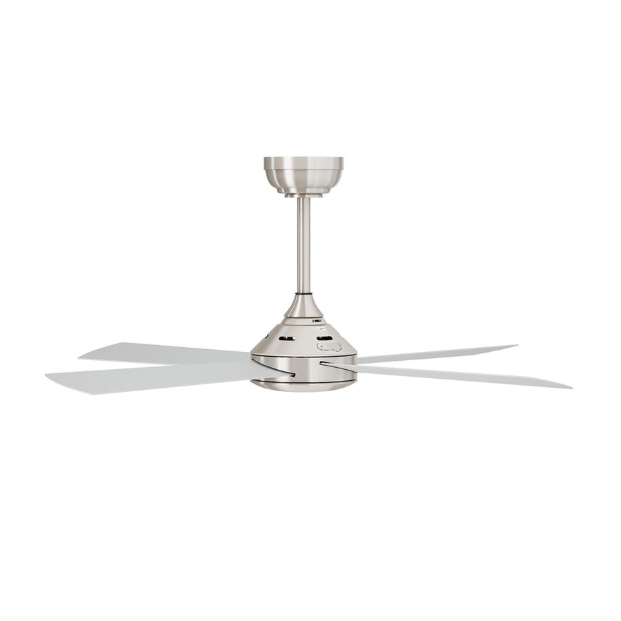 Vevare 52'' Ceiling Fan AC Remote Control Timer 4 Blades Silver, image 9