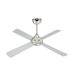 Vevare 52'' Ceiling Fan AC Remote Control Timer 4 Blades Silver, image 6