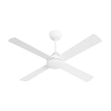 Vevare 52'' Ceiling Fan AC Remote Control Timer 4 Blades White