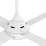 Vevare 52'' Ceiling Fan AC Remote Control Timer 4 Blades White - Extra Image