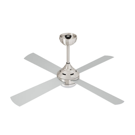 Vevare 52'' AC Ceiling Fan with Light Remote Control 4 Blades Silver, image 8