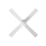 Vevare 52'' AC Ceiling Fan with Light Remote Control 4 Blades White - Extra Image