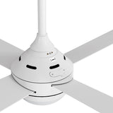 Vevare 52'' AC Ceiling Fan with Light Remote Control 4 Blades White - Extra Image