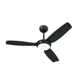 Vevare 52" Ceiling Fan with Light DC Remote Control 5 Speed Black
