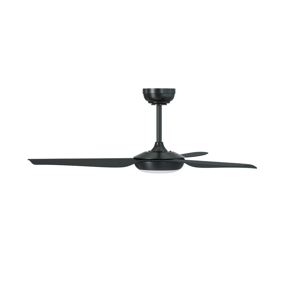 Vevare 52" Ceiling Fan with Light DC Remote Control 5 Speed Black