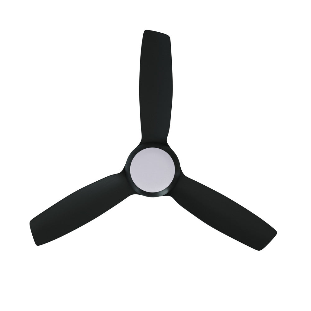 Vevare 52" Ceiling Fan with Light DC Remote Control 5 Speed Black