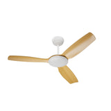 Vevare 52'' Ceiling Fan DC 3 ABS Blades Remote Control Timer Wood