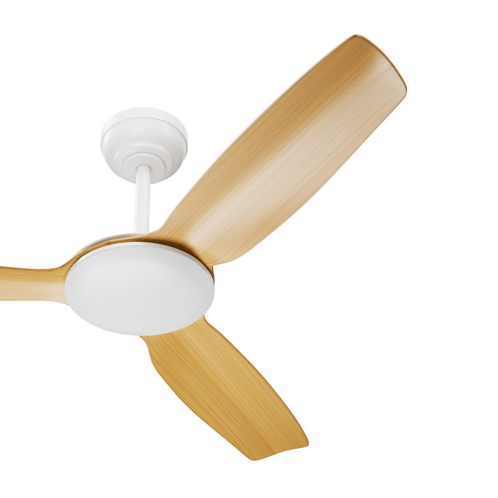 Vevare 52'' Ceiling Fan DC 3 ABS Blades Remote Control Timer Wood