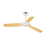 Vevare 52'' Ceiling Fan DC 3 ABS Blades Remote Control Timer Wood