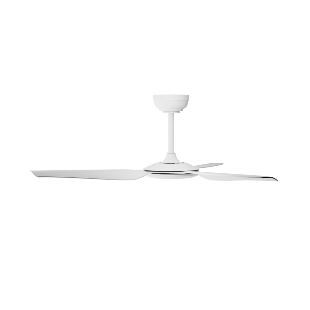 Vevare 52'' Ceiling Fan DC 3 ABS Blades Remote Control Timer White