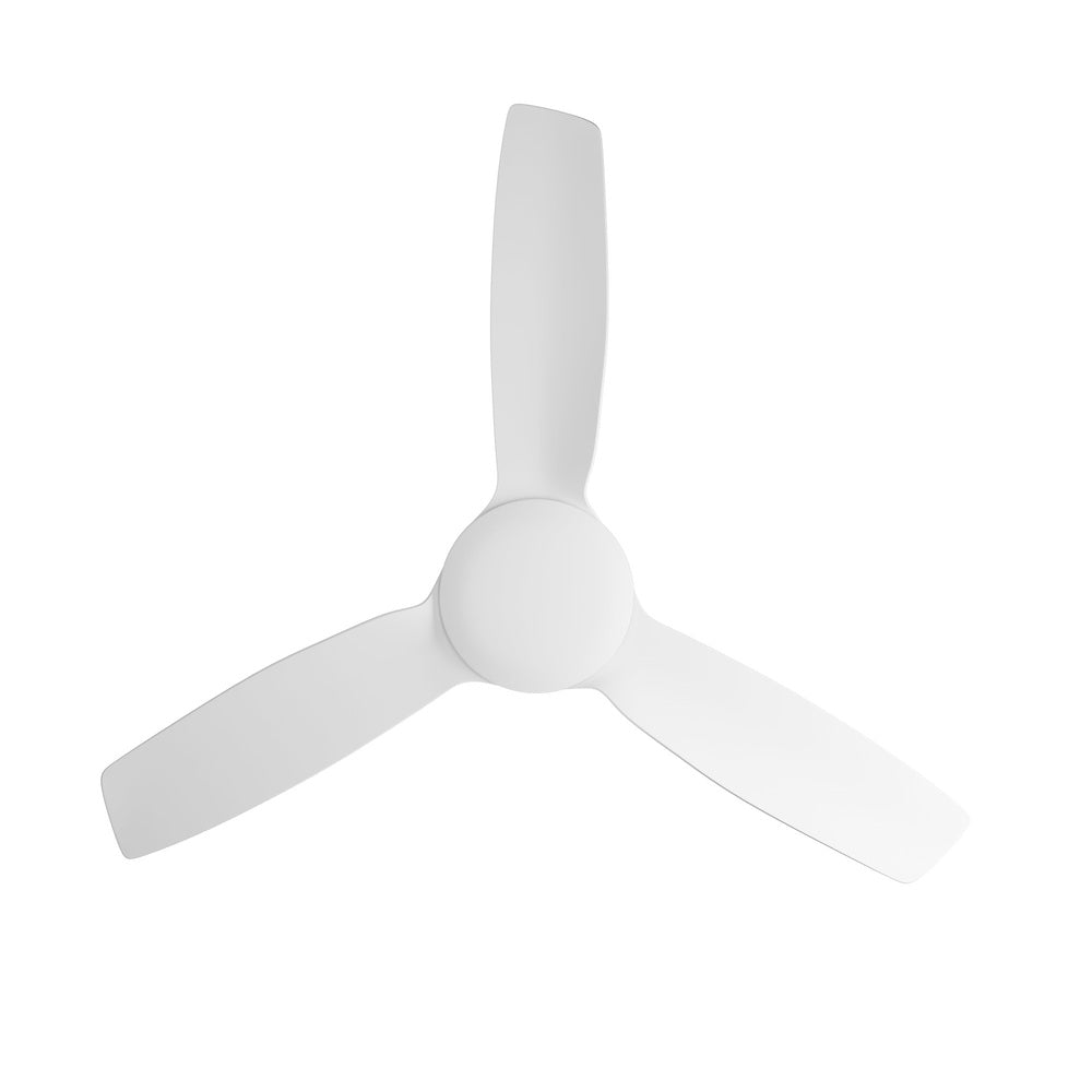 Vevare 52'' Ceiling Fan DC 3 ABS Blades Remote Control Timer White