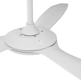 Vevare 52'' Ceiling Fan DC 3 ABS Blades Remote Control Timer White
