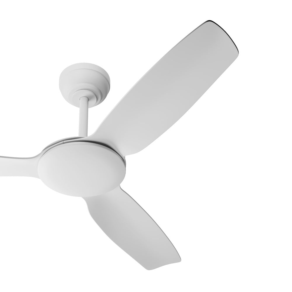 Vevare 52'' Ceiling Fan DC 3 ABS Blades Remote Control Timer White