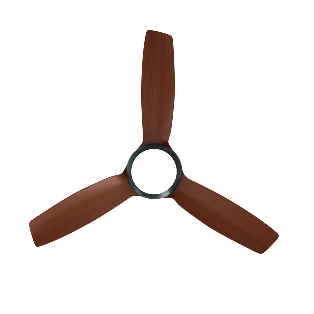 Vevare 52" Ceiling Fan with Light DC Remote Control 5 Speed Walnut