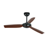 Vevare 52" Ceiling Fan with Light DC Remote Control 5 Speed Walnut