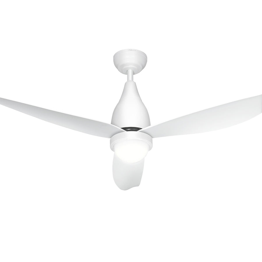 Devanti 52'' Ceiling Fan DC Motor LED Light Remote Control - White, image 7
