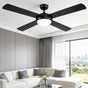 Devanti 52'' Ceiling Fan DC Motor w/Light w/Remote - Black