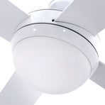 Devanti 52'' Ceiling Fan DC Motor w/Light w/Remote - White, image 3