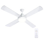 Devanti 52'' Ceiling Fan DC Motor w/Light w/Remote - White, image 6