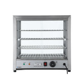 Devanti Commercial Food Warmer Hot Display Showcase Cabinet 54cm - Side View