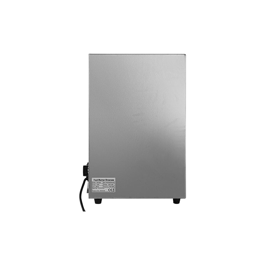 Devanti 64cm commercial hot food warmer display cabinet with 4 trays, adjustable thermostat