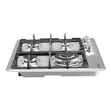Comfee 60cm Gas Cooktop Stainless Steel 4 Burners Kitchen Stove Cook Top NG LPG - Top-Down View