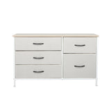 Levede Storage Cabinet Tower Chest of Beige