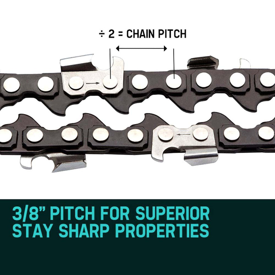 Baumr-AG 12' Chainsaw Chain 12in Bar Spare Part Replacement Suits Pole Saws