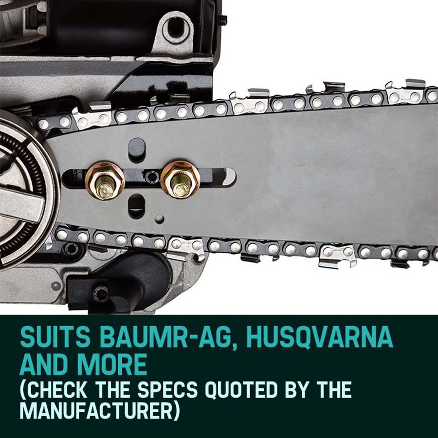 2 X 20' BAUMR-AG CHAINSAW CHAIN 20in Bar Replacement Suits 62cc 66cc Saws