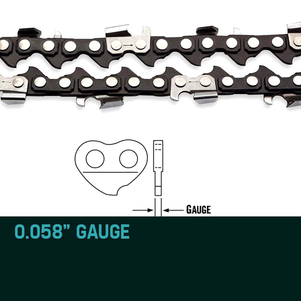 2 X 20' BAUMR-AG CHAINSAW CHAIN 20in Bar Replacement Suits 62cc 66cc Saws