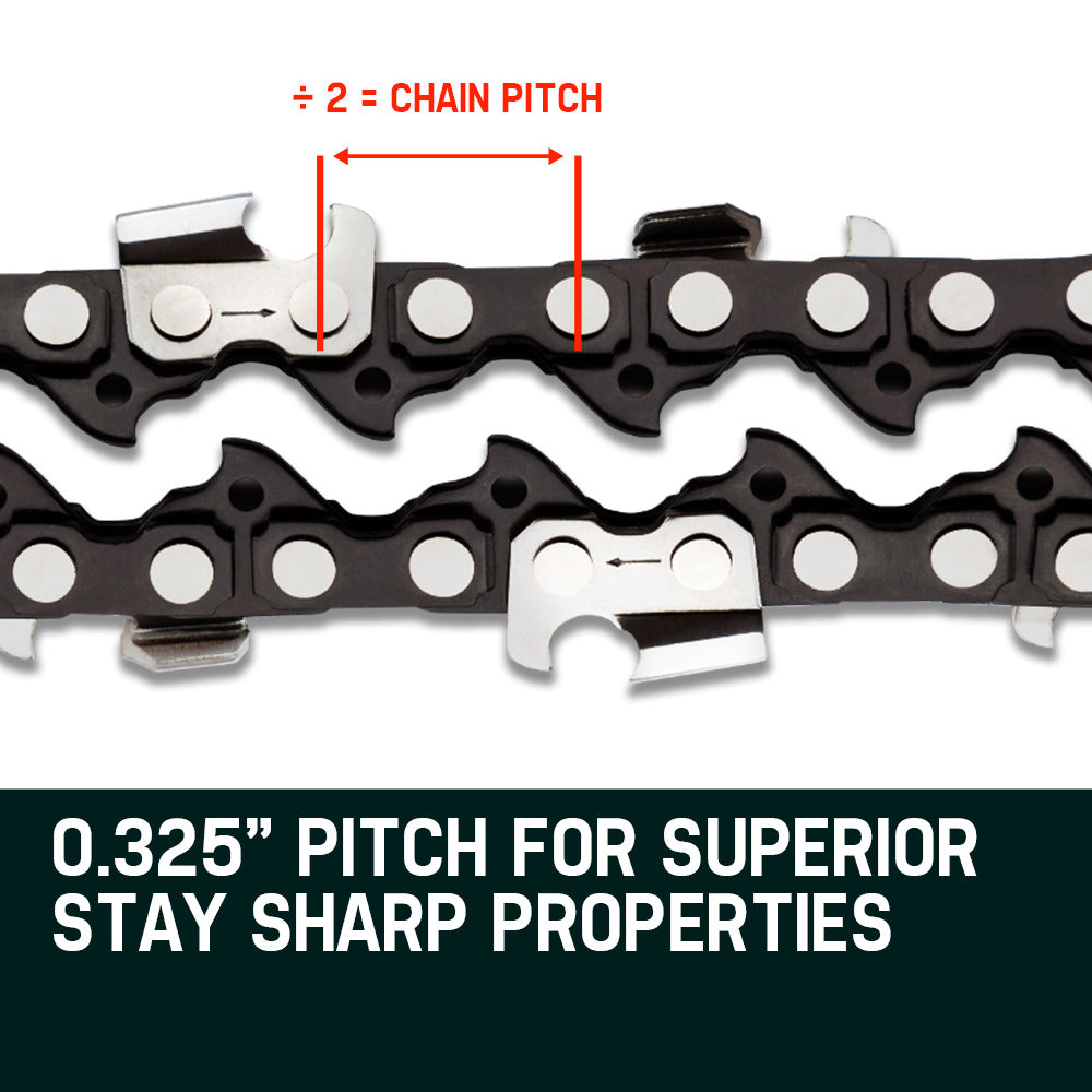 2 x 22' Baumr-AG Chainsaw Chain 22 Inch Bar Replacement 0.325 .058 86DL