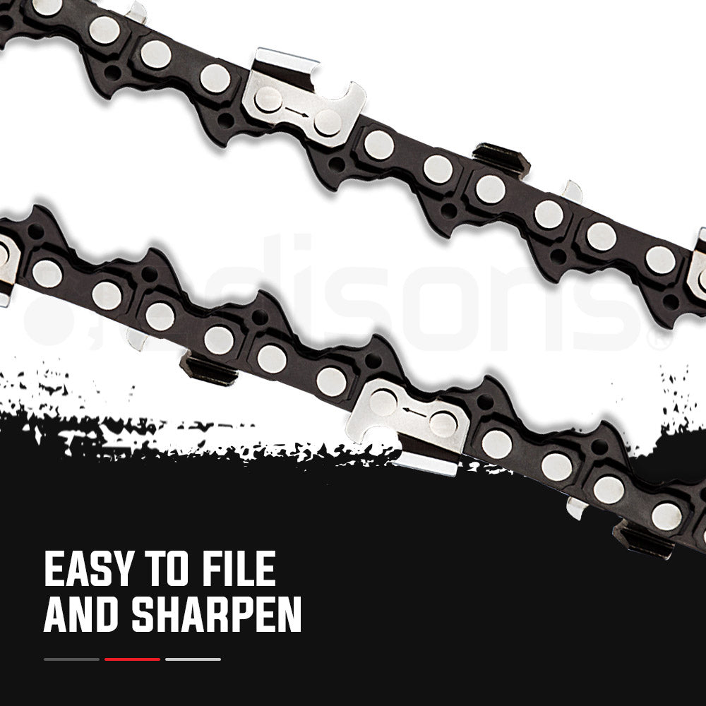 Baumr-AG 22' Premium 0.325' Pitch Commercial Chainsaw Chain Replacement