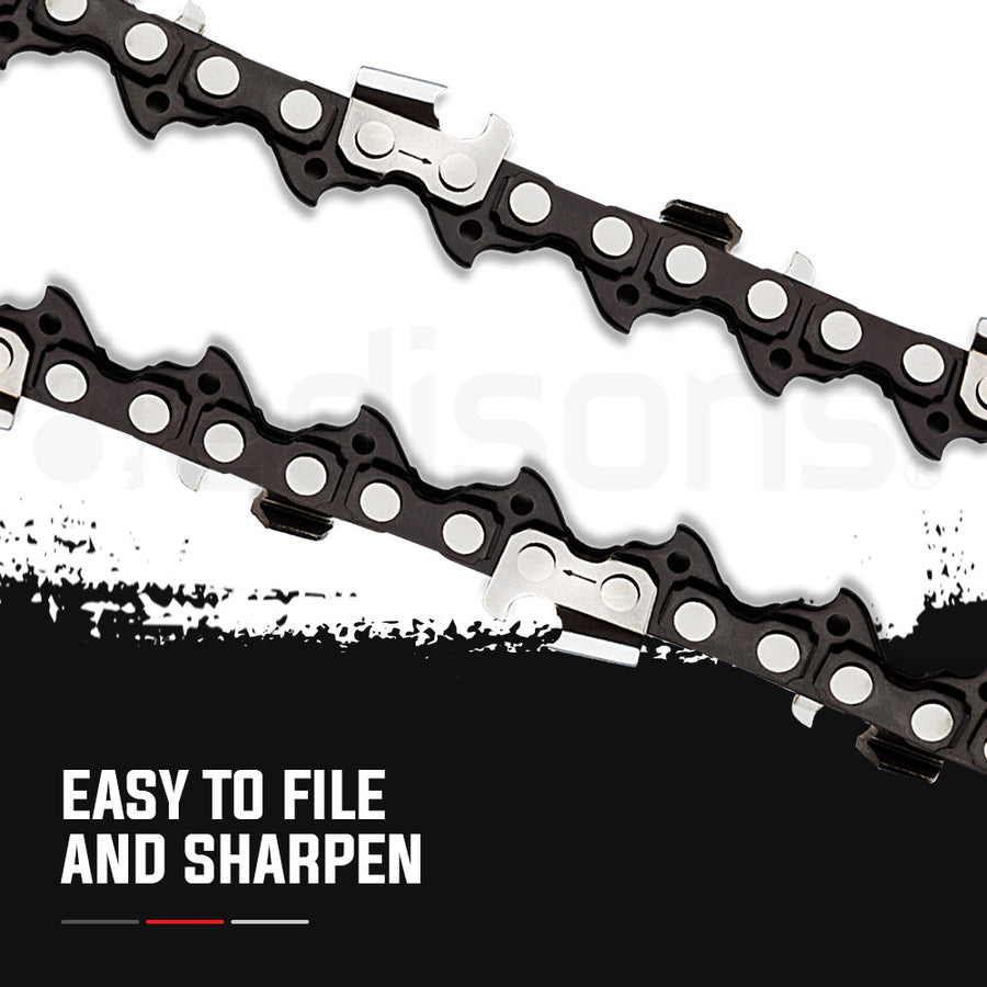 Baumr-AG 22' Premium 0.325' Pitch Commercial Chainsaw Chain Replacement
