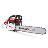 BAUMR-AG 45CC Petrol Chainsaw Commercial 18' Bar Chain Saw E-Start Garden Pruning