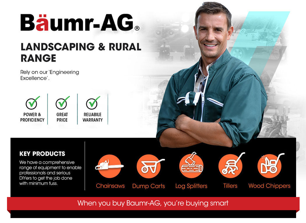 Baumr-AG 52cc 20' Bar E-Start Commercial Petrol Chainsaw SX52