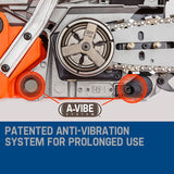 MTM Petrol Commercial Chainsaw 22' Bar E-Start Tree Pruning Chain Saw Top Handle - Extra Image