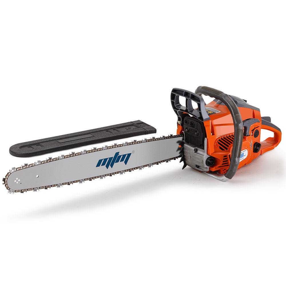MTM Chainsaw Petrol Commercial 20' Bar E-Start Tree Pruning Chain Saw 4.1HP