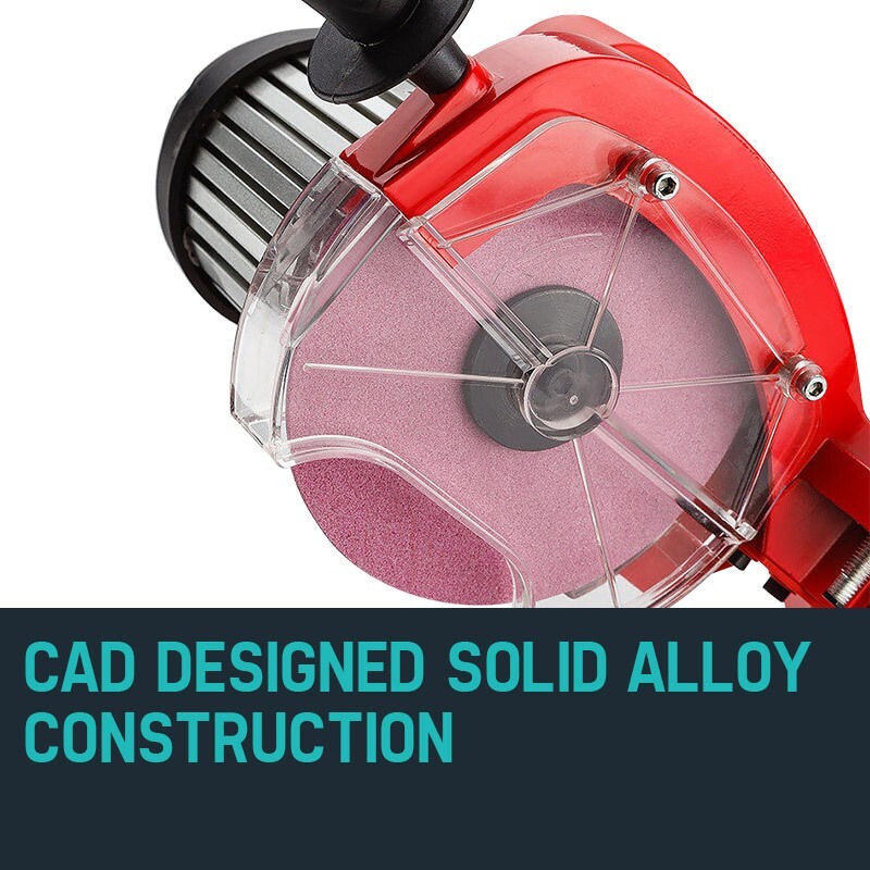 Baumr-AG 350W 3000RPM Commercial Electric Chainsaw Sharpener and Grinder- Bonus Grinding Wheel