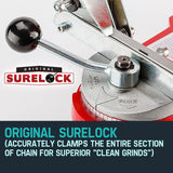 Baumr-AG 350W 3000RPM Commercial Electric Chainsaw Sharpener and Grinder- Bonus Grinding Wheel - Front View