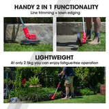 BAUMR-AG Whipper Snipper and Leaf Blower Combo Kit, with 20V SYNC Battery and Charger
