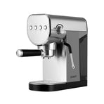 Devanti silver 20 bar espresso coffee machine with milk frother