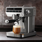 Devanti 20 Bar Espresso Coffee Maker with Milk Frother