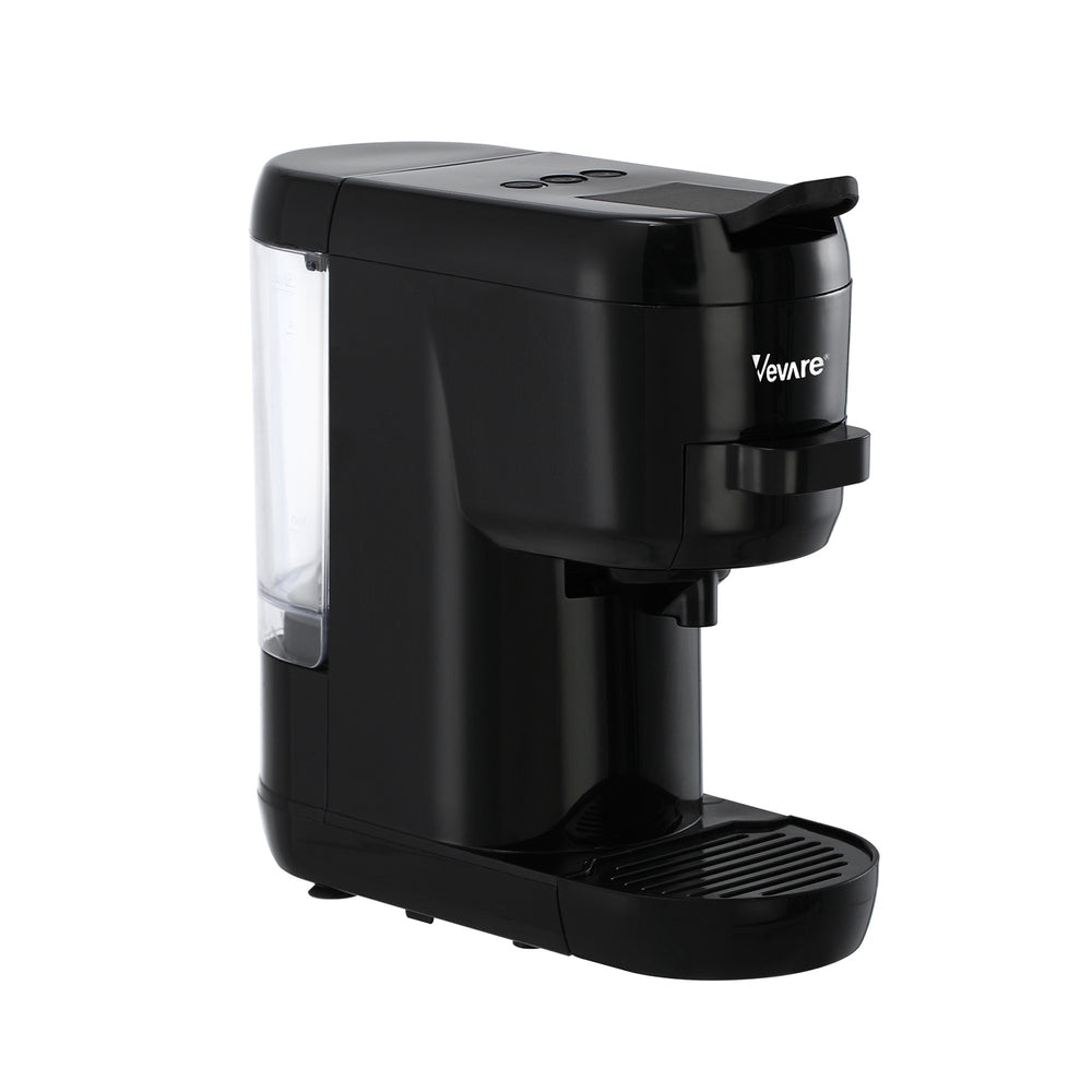 Vevare Capsule Coffee Machine 19 Bars 3-in-1 Nespresso Cafe Maker Black