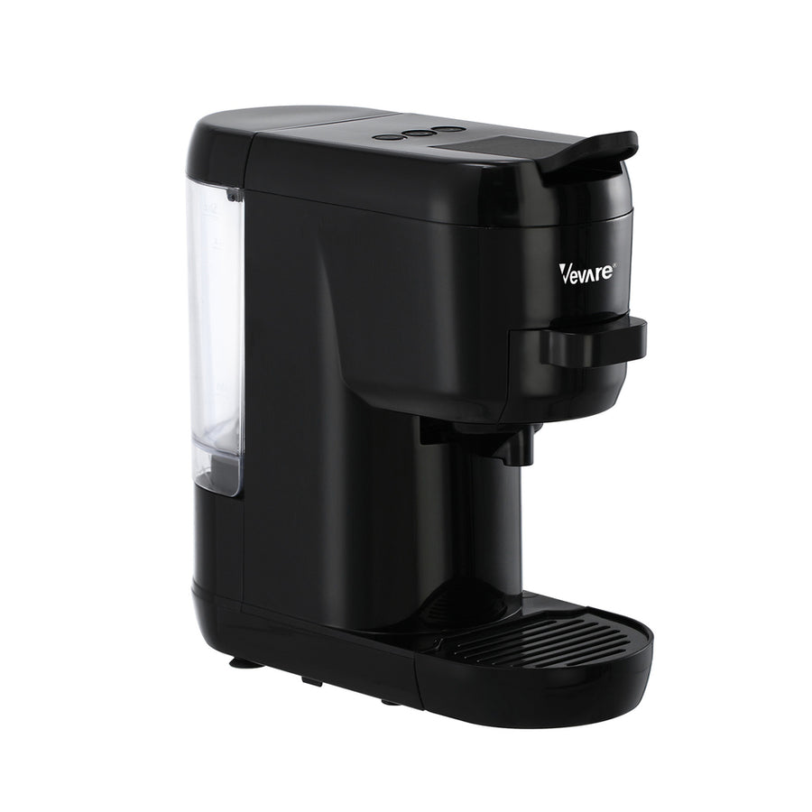 Vevare Capsule Coffee Machine 19 Bars 3-in-1 Nespresso Cafe Maker Black