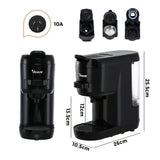 Vevare Capsule Coffee Machine 19 Bars 3-in-1 Nespresso Cafe Maker Black - Extra Image