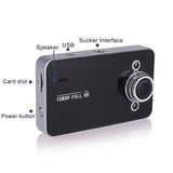 Full Hd 720P Car Dvr With 90 Degree Wide Angle 2.3 Screen - Side View