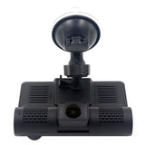 Full Hd 1080P 3-Channel Car Dvr With 4 Ips Screen 5Mp Camera And 170 Degree Wide Angle - Close-Up Angle