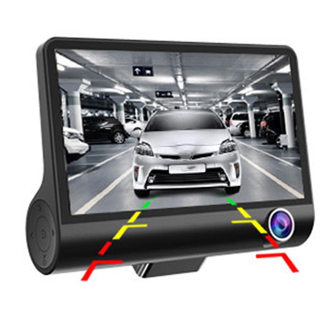 Full Hd 1080P 3-Channel Car Dvr With 4 Ips Screen 5Mp Camera And 170 Degree Wide Angle-1915197525934084105
